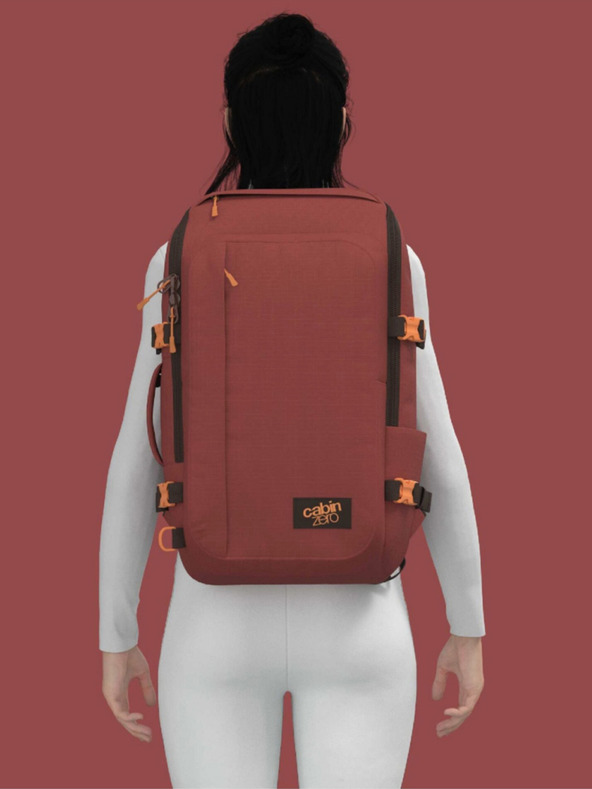 CabinZero Hátizsák CabinZero Adv 32L Sangria piros