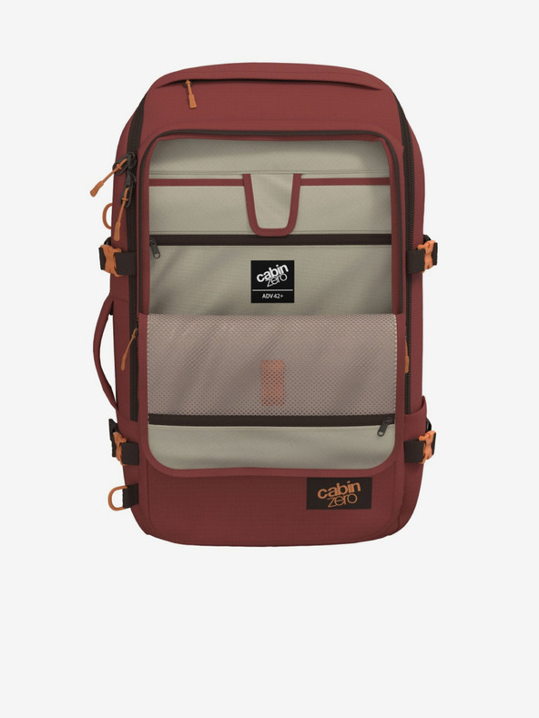 CabinZero Hátizsák CabinZero Adv Pro 42L Sangria piros