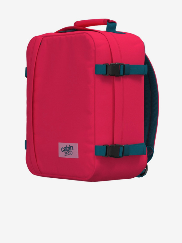 CabinZero Piros CabinZero Classic 28L Miami magenta színű hátizsák