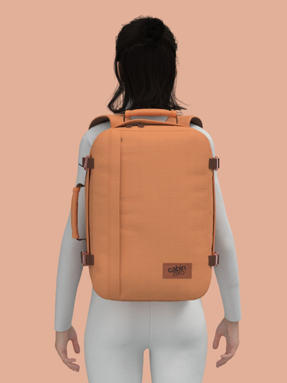 CabinZero Barna Hátizsák CabinZero Classic 36L Gobi sands