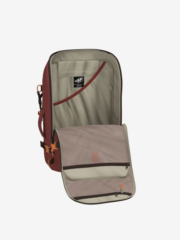 CabinZero Hátizsák CabinZero Adv 42L Sangria piros