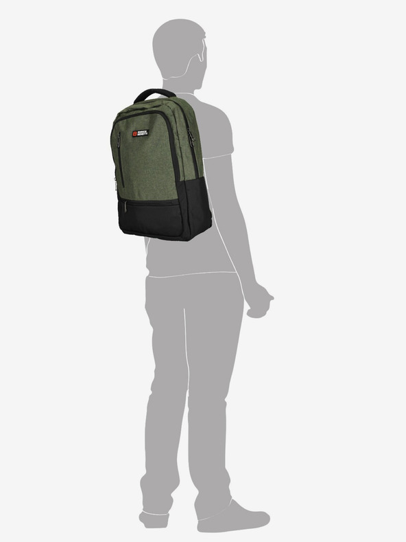 Enrico Benetti Hátizsák Enrico Benetti Hamburg 15" notebook hátizsák Olive