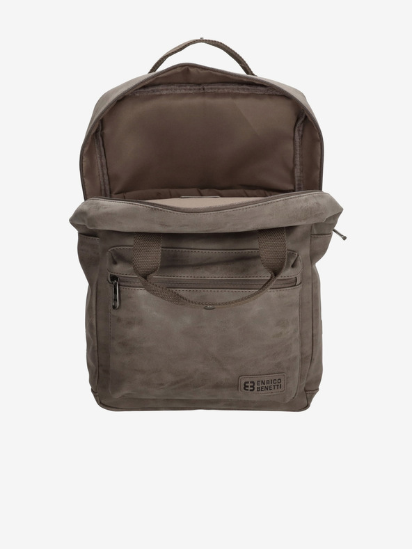 Enrico Benetti Enrico Benetti Rotterdam 13" notebook hátizsák Medium Taupe Enrico Benetti Rotterdam 13" notebook hátizsák Medium Taupe