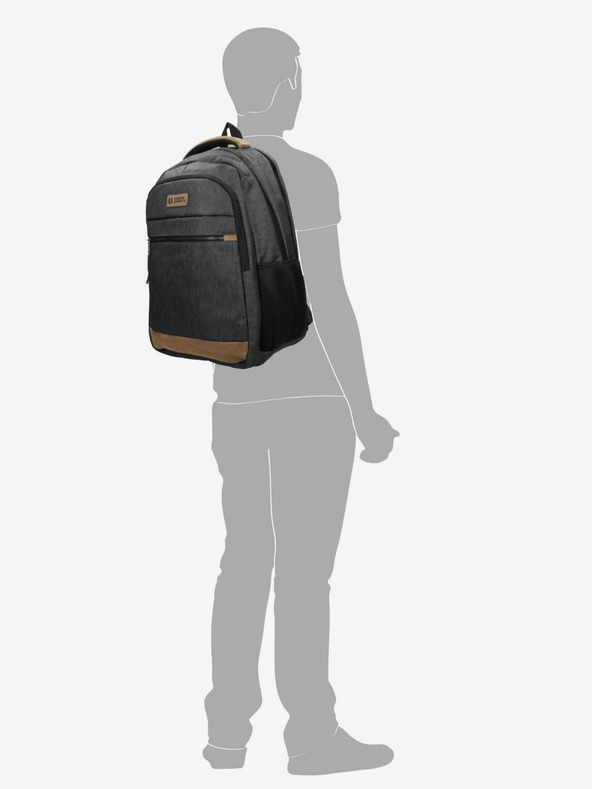 Enrico Benetti München 17" Notebook Grey Hátizsák