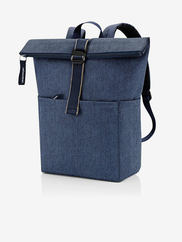 Reisenthel Reisenthel Rolltop hátizsák Herringbone Sötétkék