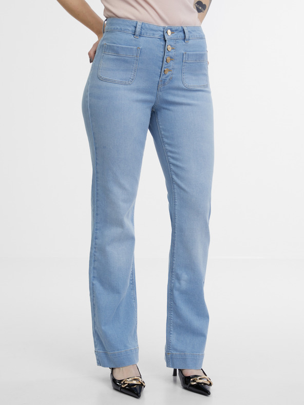 Orsay ORSAY világoskék bootcut farmer
