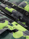 ALPINE PRO Zöldszürke lány kabát PTX Alpine Pro Werdo membránnal