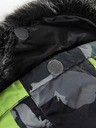 ALPINE PRO Zöldszürke lány kabát PTX Alpine Pro Werdo membránnal