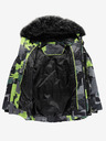 ALPINE PRO Zöldszürke lány kabát PTX Alpine Pro Werdo membránnal