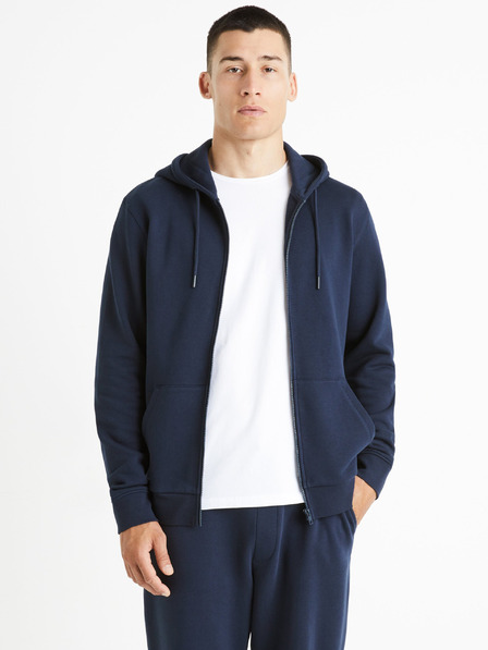 Celio Sötétkék férfi alap melegítőfelső Celio Fethree