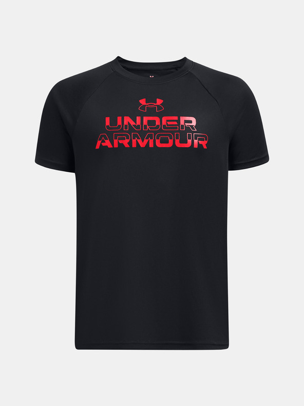Under Armour Fiú póló Under Armour UA Tech Split Wordmark SS