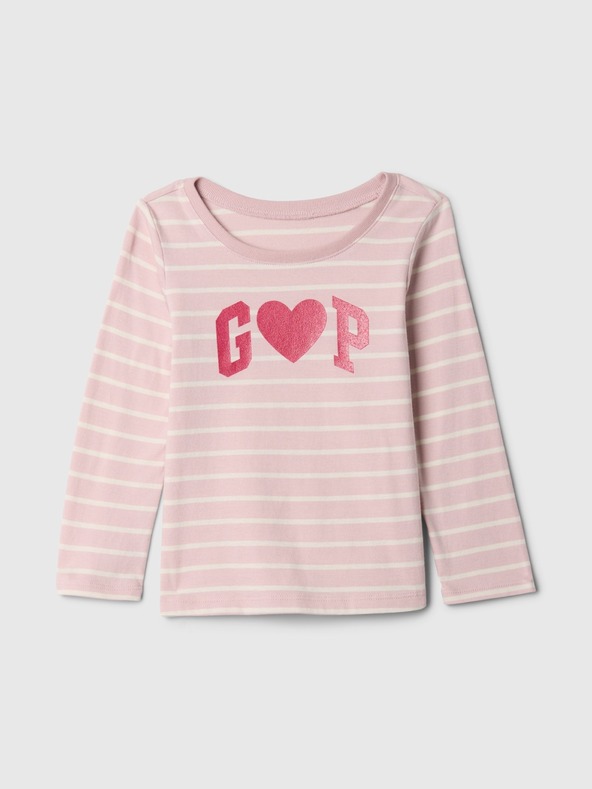 GAP Baby póló Gap logóval GAP