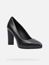 Geox Fekete női magassarkú cipő Geox Walk Pleasure 90