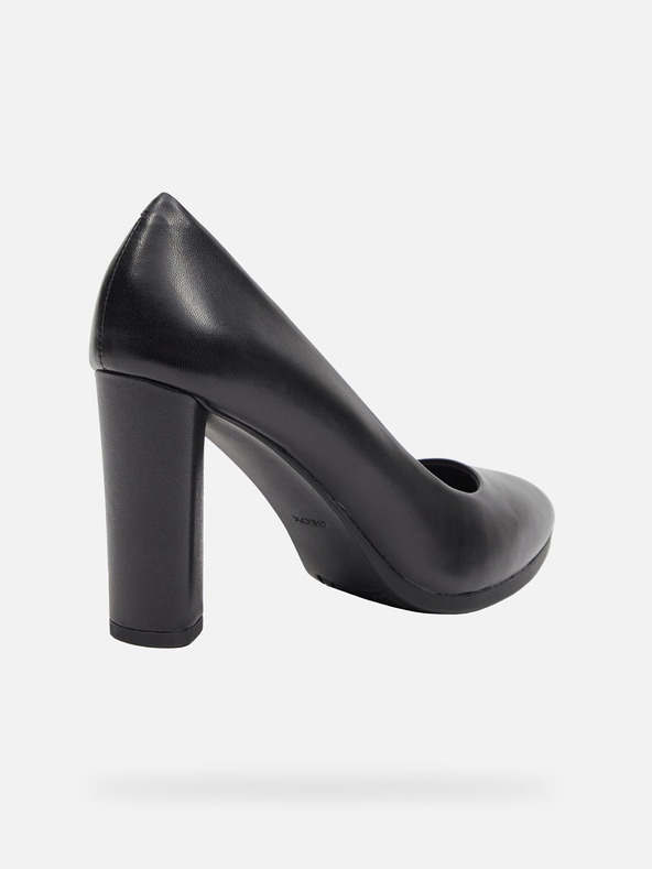 Geox Fekete női magassarkú cipő Geox Walk Pleasure 90