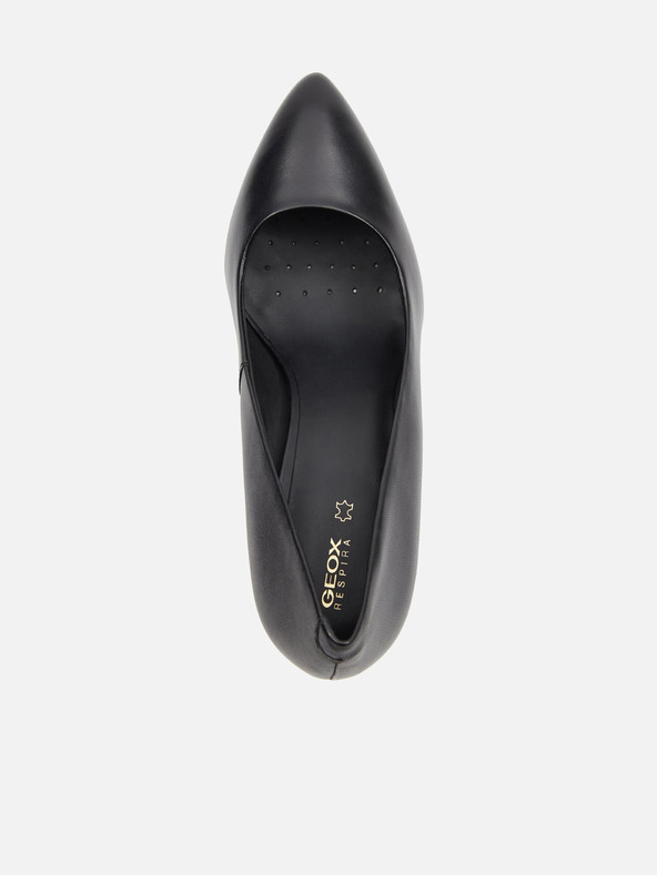 Geox Fekete női magassarkú cipő Geox Walk Pleasure 90