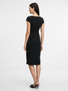 Orsay ORSAY fekete női midi ruha