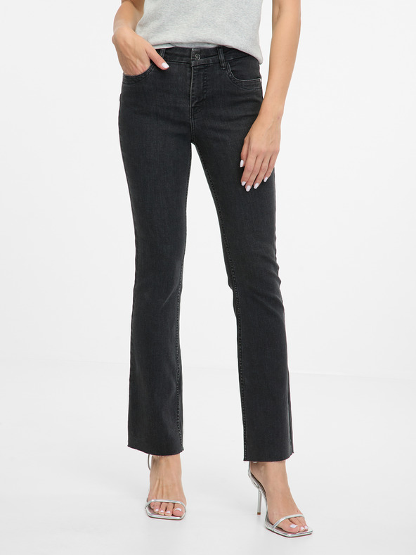 Orsay ORSAY fekete női bootcut farmer
