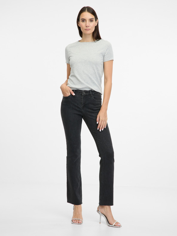 Orsay ORSAY fekete női bootcut farmer
