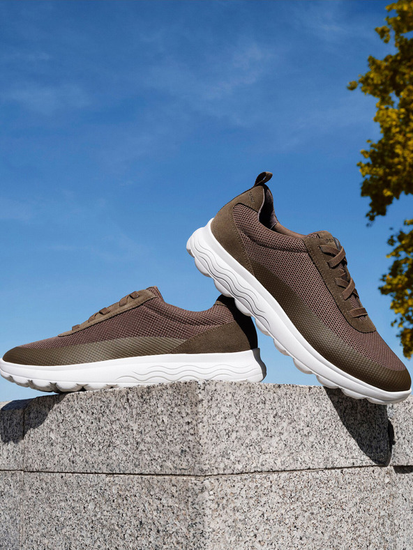 Geox Khaki színű férfi Geox Spherica tornacipő