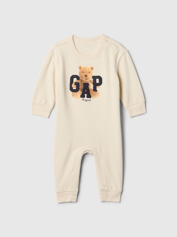 GAP Baby kezeslábas Brannan Bear logóval GAP
