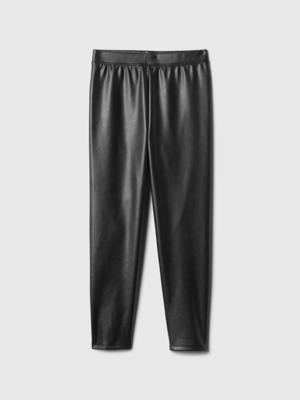 GAP Gyerek műbőr leggings GAP