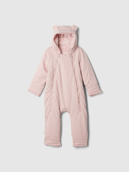 GAP Baby sherpa overál logóval GAP