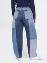 GAP High Rise Barrel Patchwork farmer GAP
