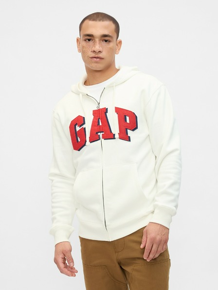 GAP VintageSoft cipzáras pulóver GAP