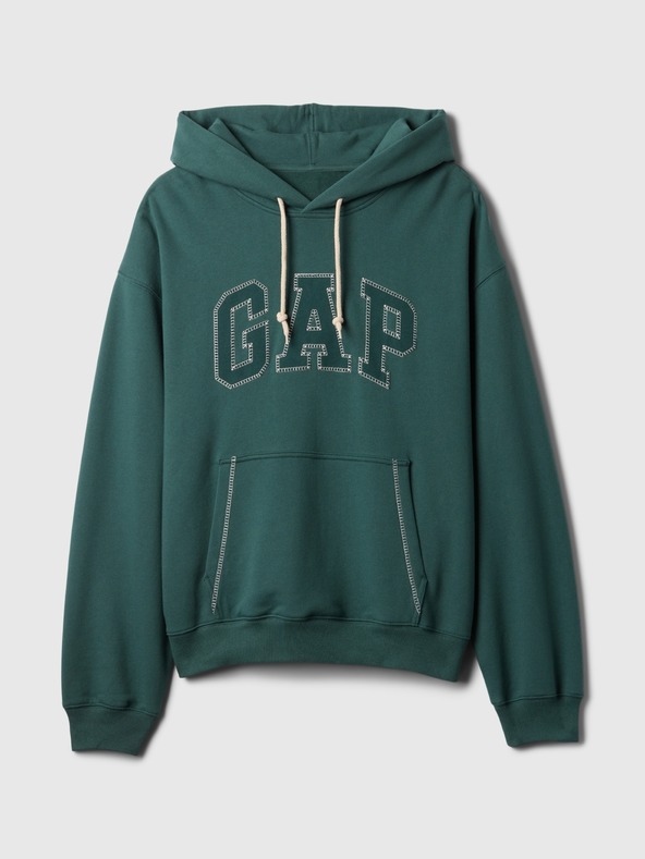 GAP Oversize pulóver logóval Stitch GAP
