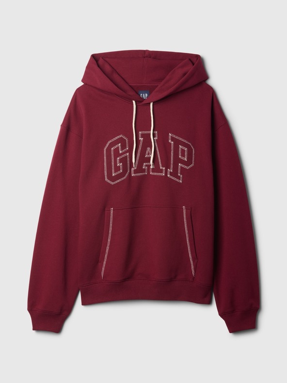 GAP Oversize pulóver logóval Stitch GAP