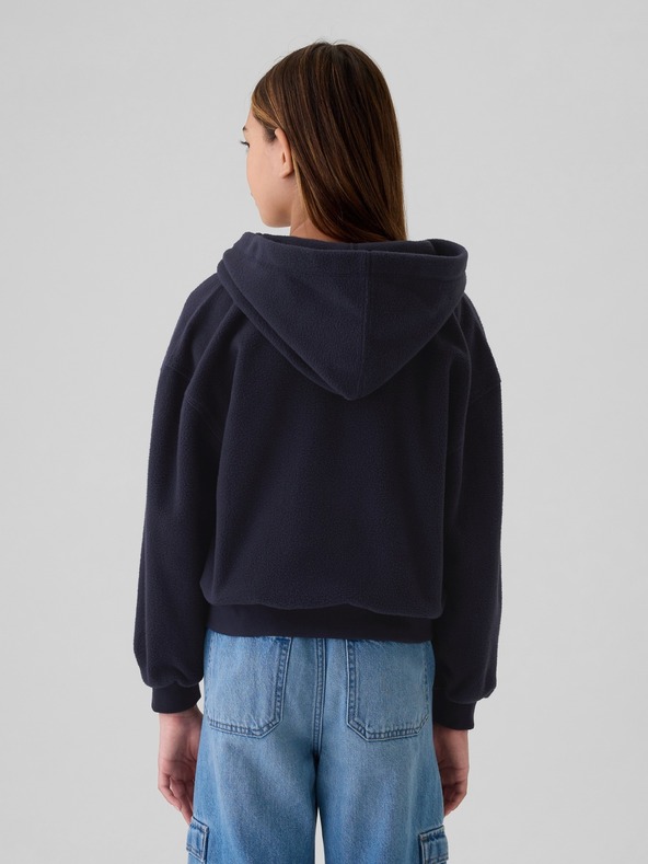 GAP Gyerek Pro Fleece logós pulóver GAP