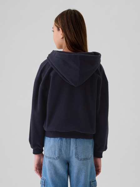 GAP Gyerek Pro Fleece logós pulóver GAP
