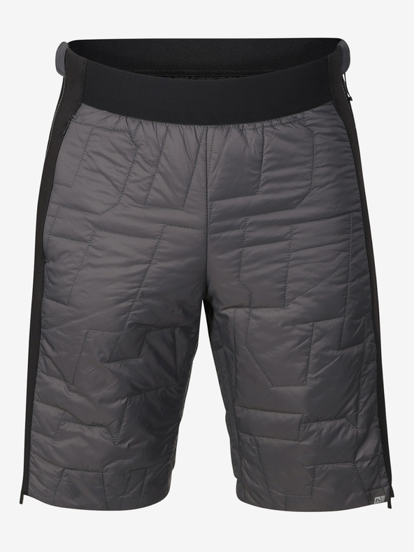 ALPINE PRO Férfi rövidnadrág membránnal ALPINE PRO CORAL dk.true szürke