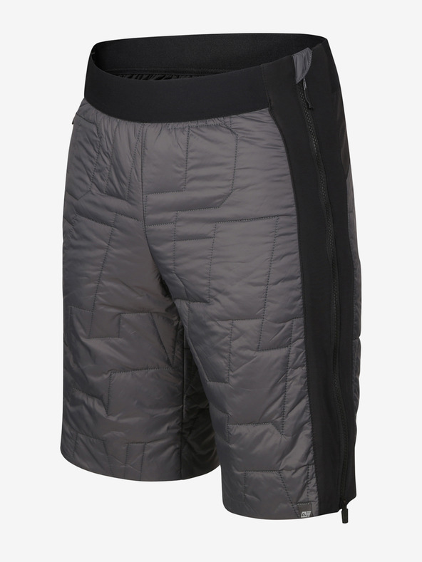 ALPINE PRO Férfi rövidnadrág membránnal ALPINE PRO CORAL dk.true szürke