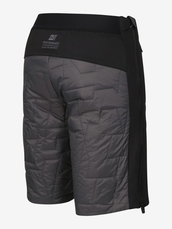 ALPINE PRO Férfi rövidnadrág membránnal ALPINE PRO CORAL dk.true szürke