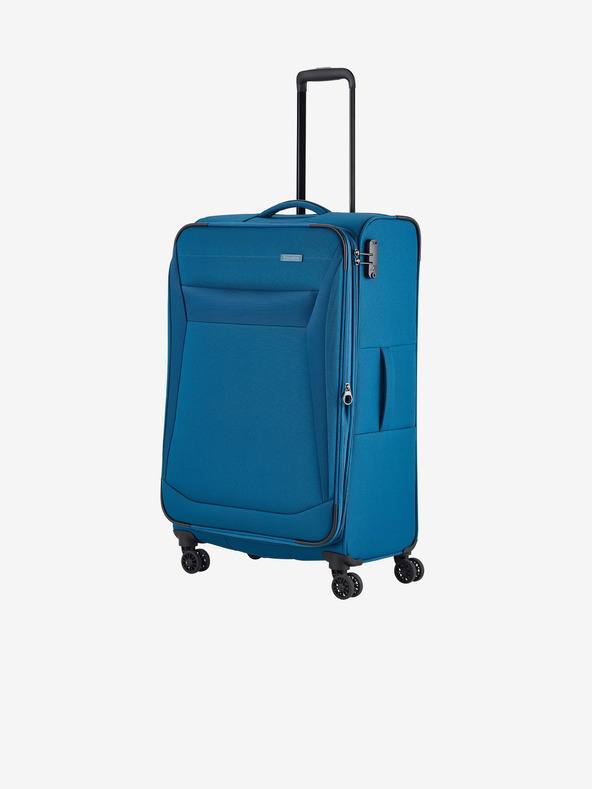 Travelite Kék Travelite Chios L bőrönd