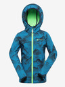 ALPINE PRO Kék gyermek softshell kabát membránnal Alpine Pro Ezoro kék gyerek kabát