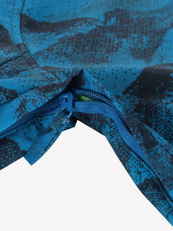 ALPINE PRO Kék gyermek softshell kabát membránnal Alpine Pro Ezoro kék gyerek kabát