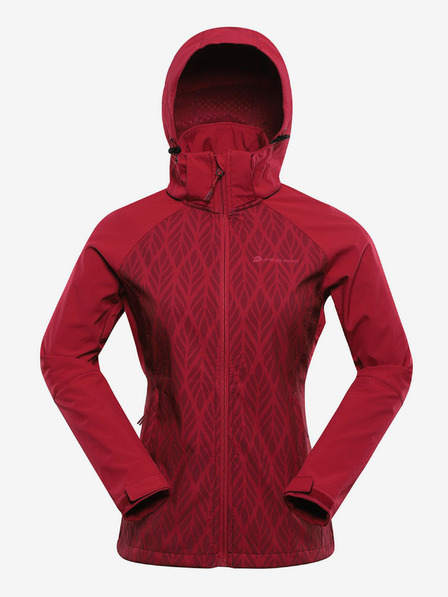 ALPINE PRO Rózsaszín és lila női softshell dzseki membránnal Alpine Pro Hoora