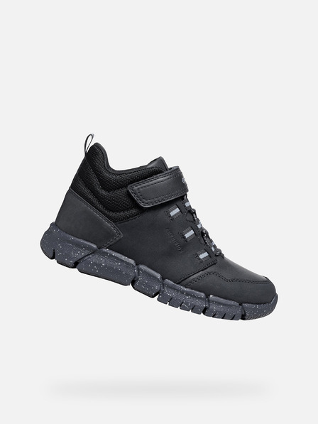 Geox Fekete fiú magasszárú cipő Geox Flexyper B Abx