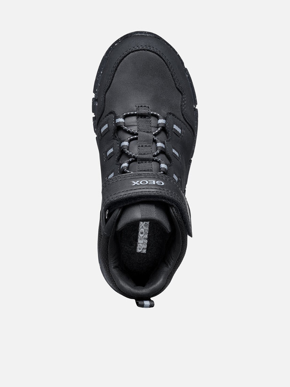 Geox Fekete fiú magasszárú cipő Geox Flexyper B Abx