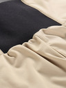 ALPINE PRO Női softshell sínadrág membránnal ALPINE PRO GERANA fehér bors