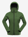 ALPINE PRO Zöld női softshell kabát membránnal Alpine Pro Hoora