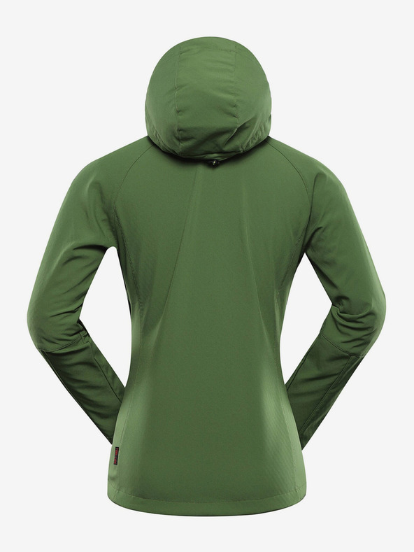 ALPINE PRO Zöld női softshell kabát membránnal Alpine Pro Hoora
