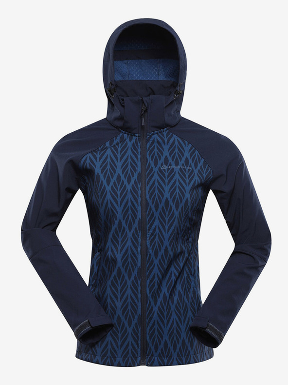 ALPINE PRO Kék női softshell dzseki membránnal Alpine Pro Hoora