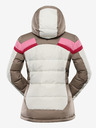 ALPINE PRO Női pehelypaplan sí dzseki ptx membránnal ALPINE PRO FERERA creme
