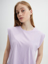 Vero Moda Világos lila VERO MODA női basic póló Panna Panna
