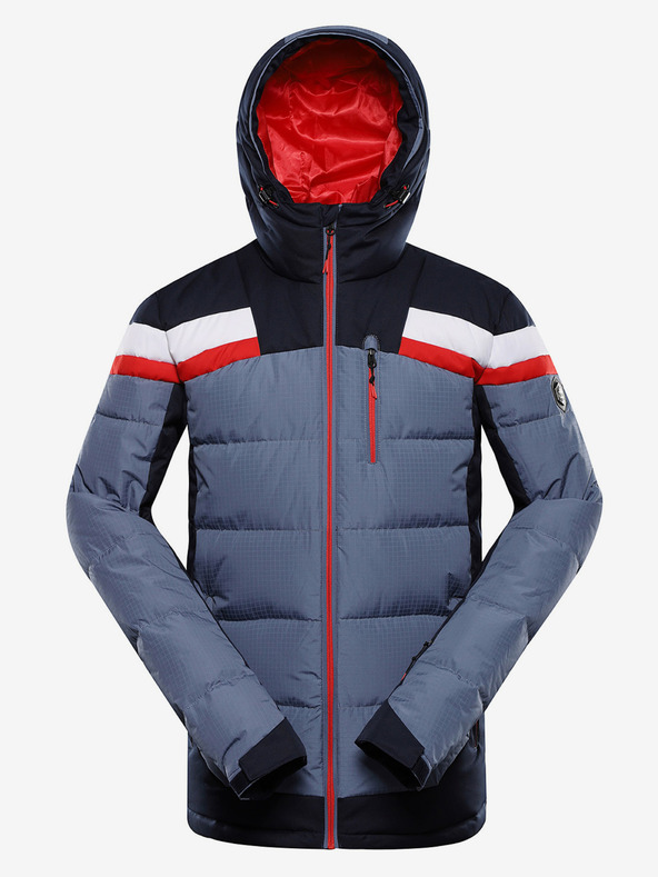 ALPINE PRO Férfi pehelypaplan sí kabát membránnal PTX ALPINE PRO FERER ALPINE PRO FERER