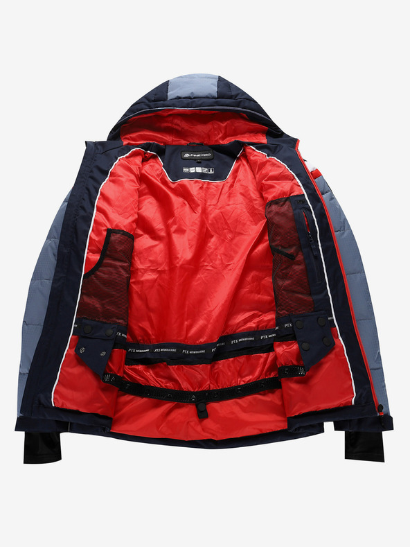 ALPINE PRO Férfi pehelypaplan sí kabát membránnal PTX ALPINE PRO FERER ALPINE PRO FERER