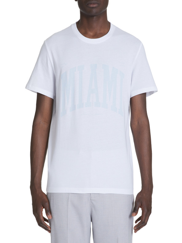 Celio Fehér póló Jeville Celio mintával
